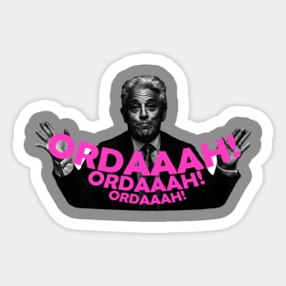 John Bercow - Order, Ordaaah Sticker